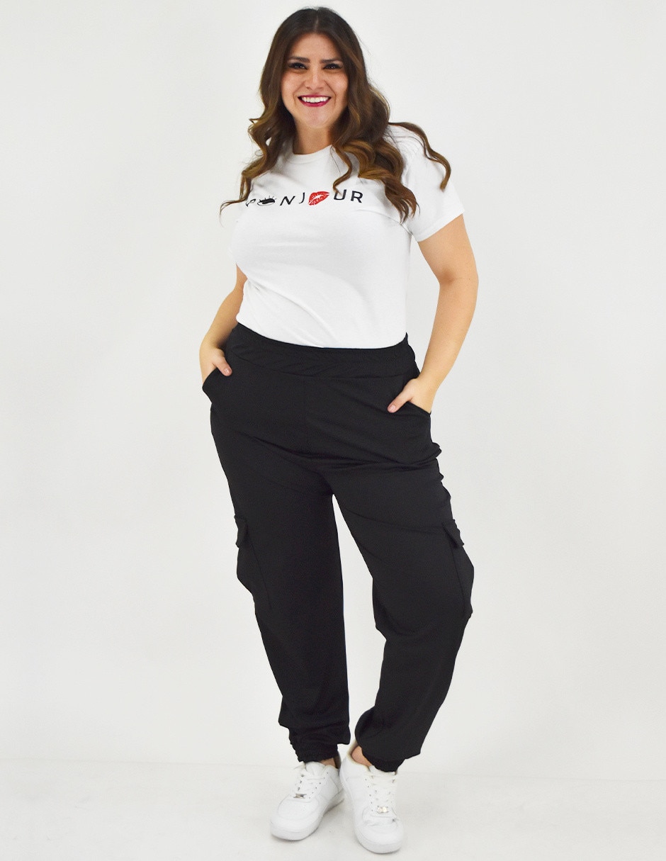 Pantalón amplio para mujer 6