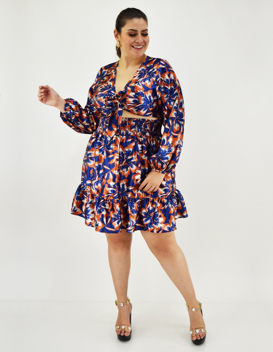 Vestido corto casual para mujer