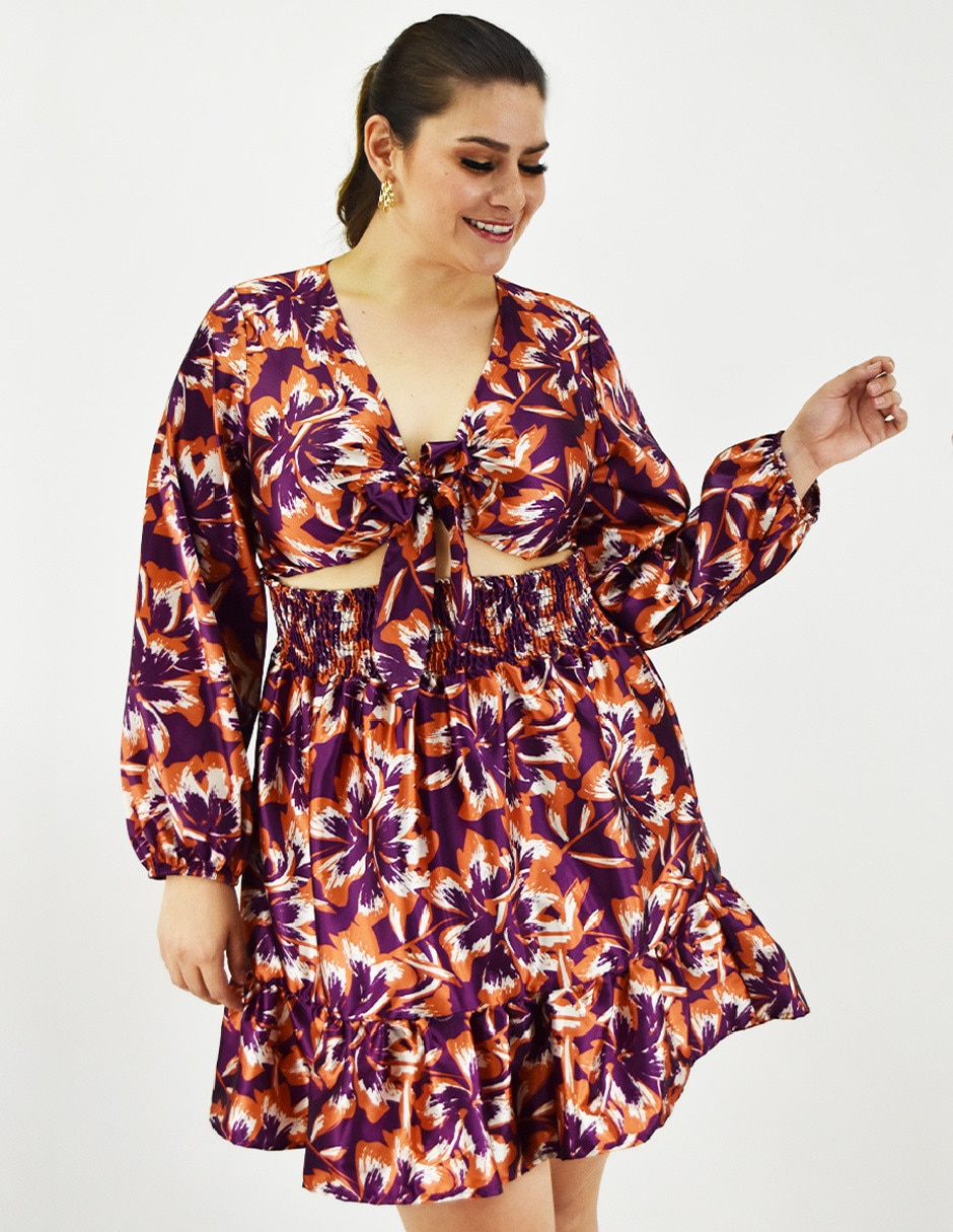 Vestido corto casual para mujer