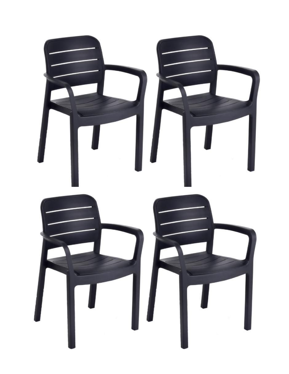 Juego de sillas 4 piezas Tisara Juego de sillas 4 piezas Tisara