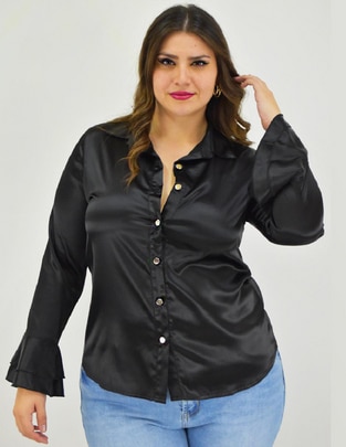 Blusa manga larga para mujer 1