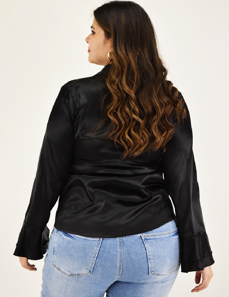 Blusa manga larga para mujer 9