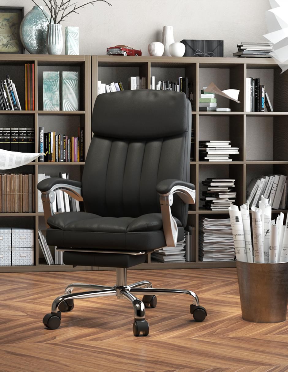 Silla escritorio Eceol Black Furniturer