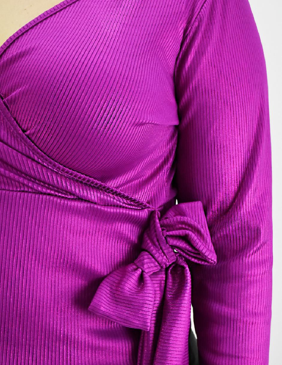 Blusa Roman Fashion manga larga para mujer
