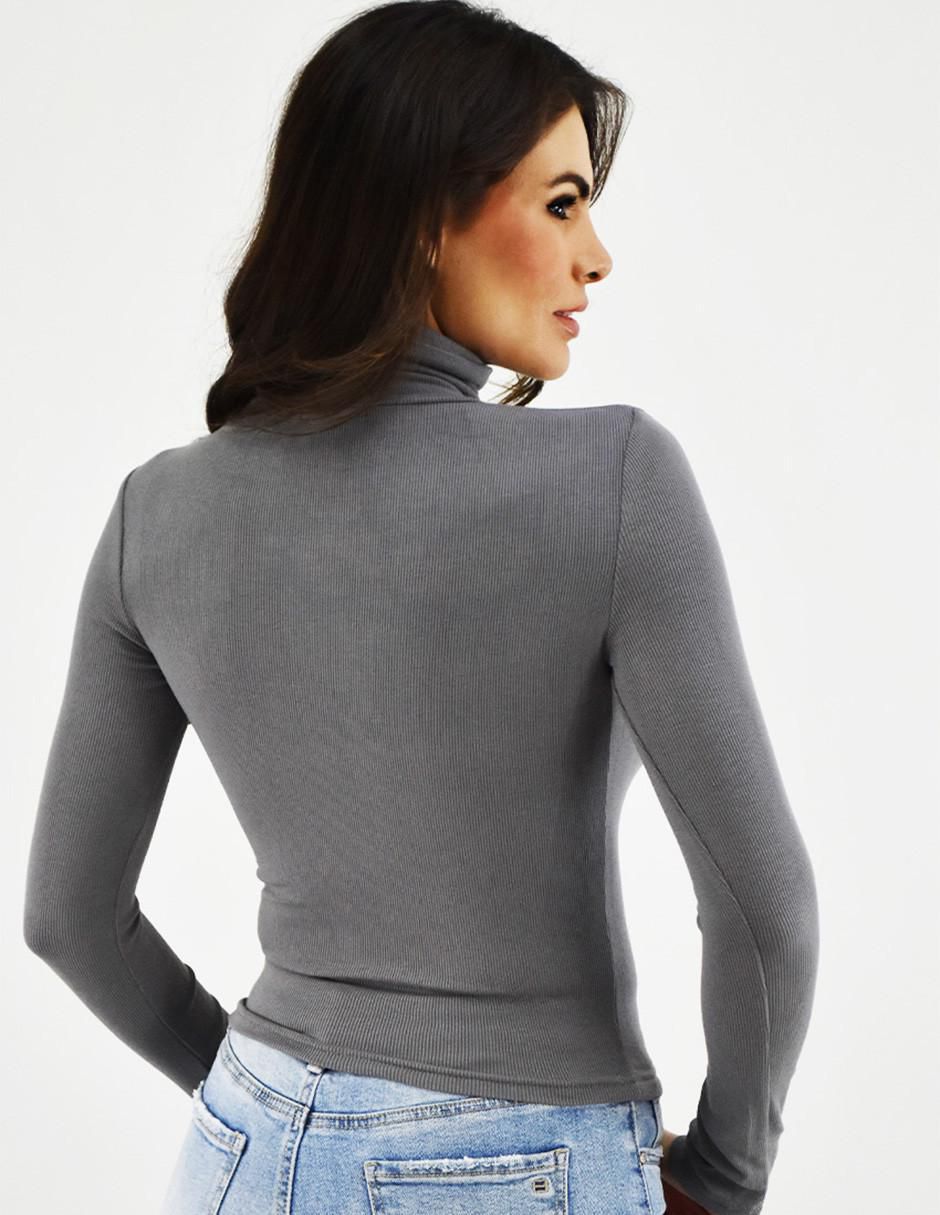 Blusa Roman Fashion manga larga para mujer