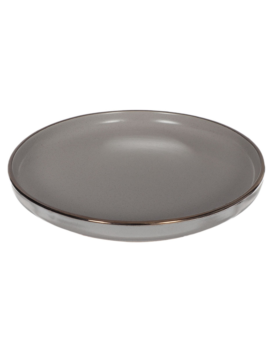 Plato ensalada Midnight de porcelana 1