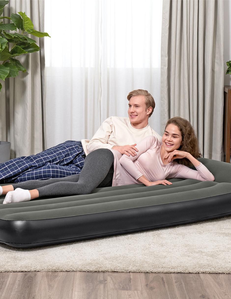 Colchón inflable Bestway 67682 colchoneta pillow top integrada