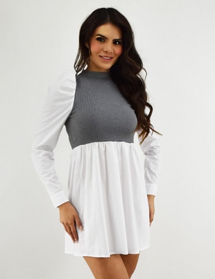 Vestido corto casual para mujer