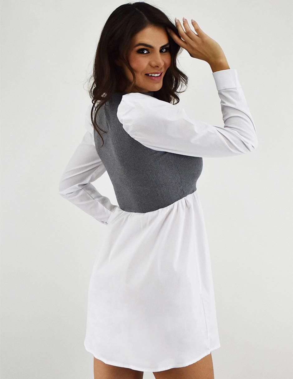 Vestido corto casual para mujer