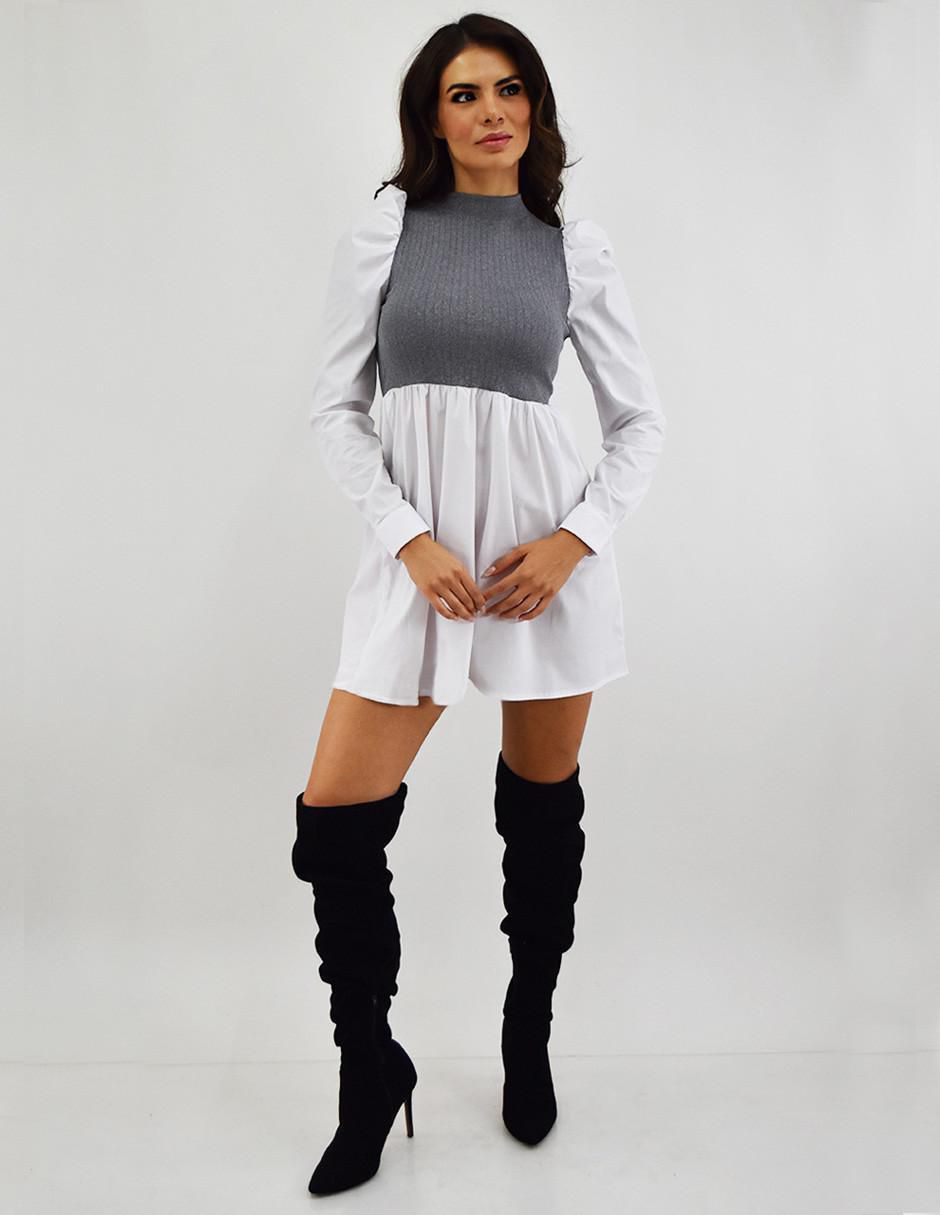Vestido corto casual para mujer