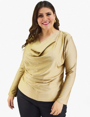 Blusa manga larga para mujer 1