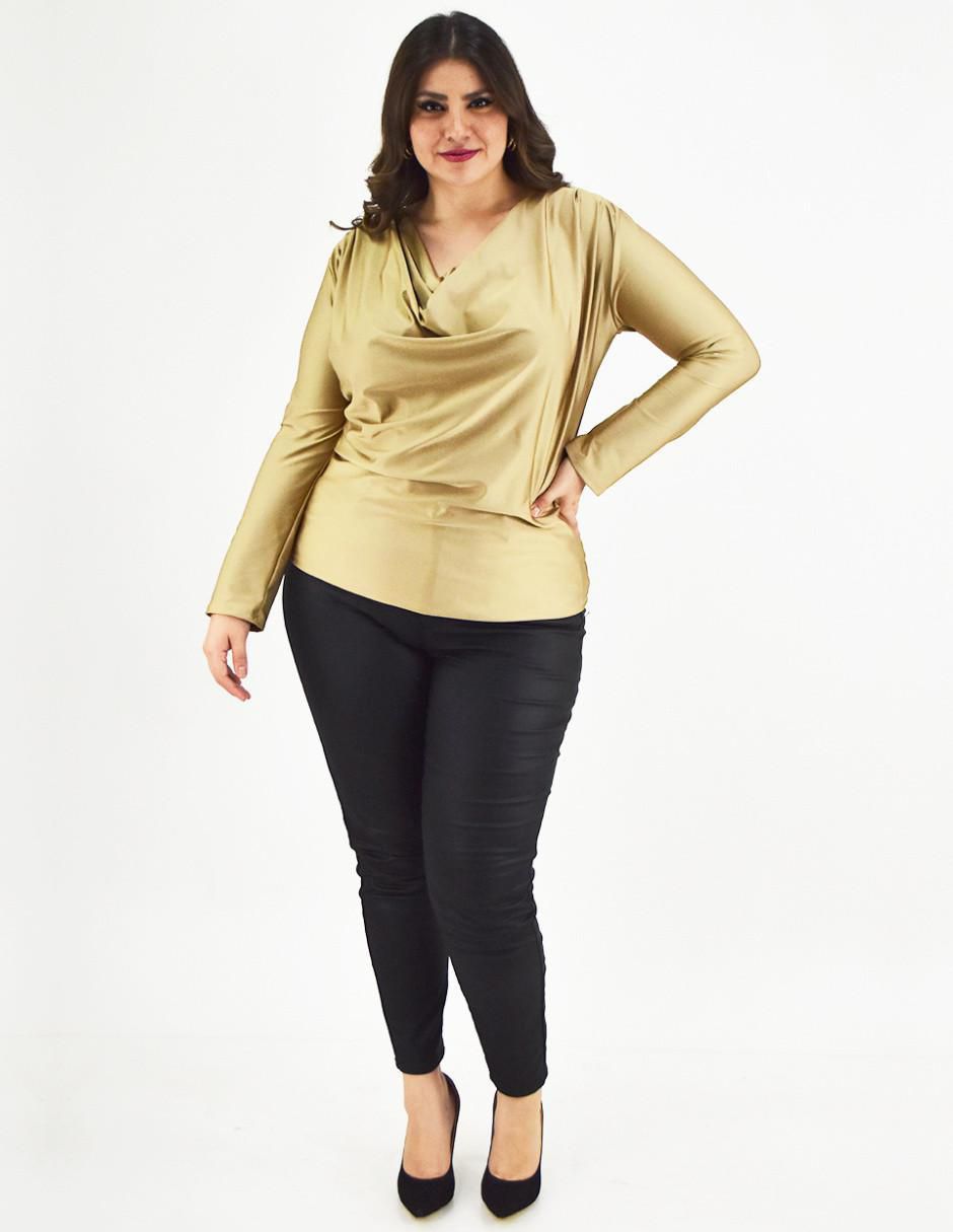 Blusa manga larga para mujer 12