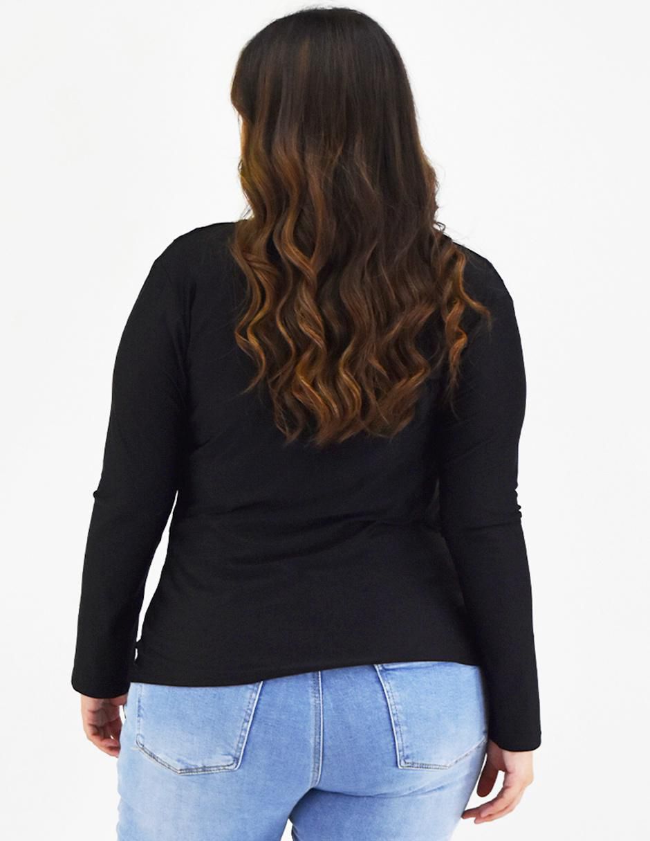 Blusa manga larga para mujer 9