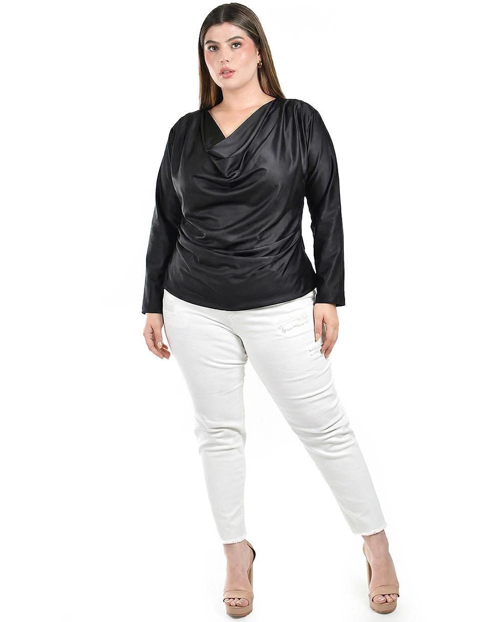 Blusa manga larga para mujer 10
