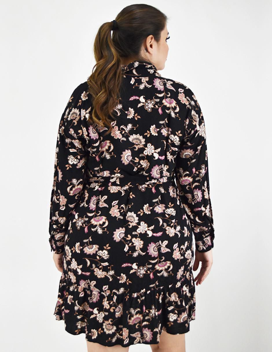 Vestido arriba rodilla casual para mujer 5