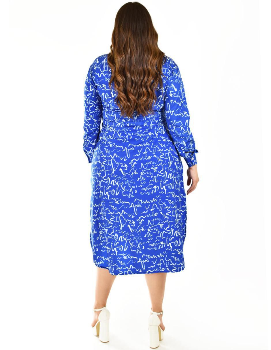 Vestido midi casual para mujer