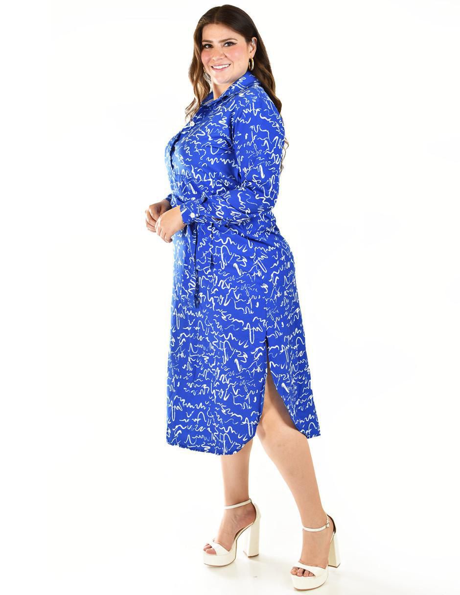 Vestido midi casual para mujer