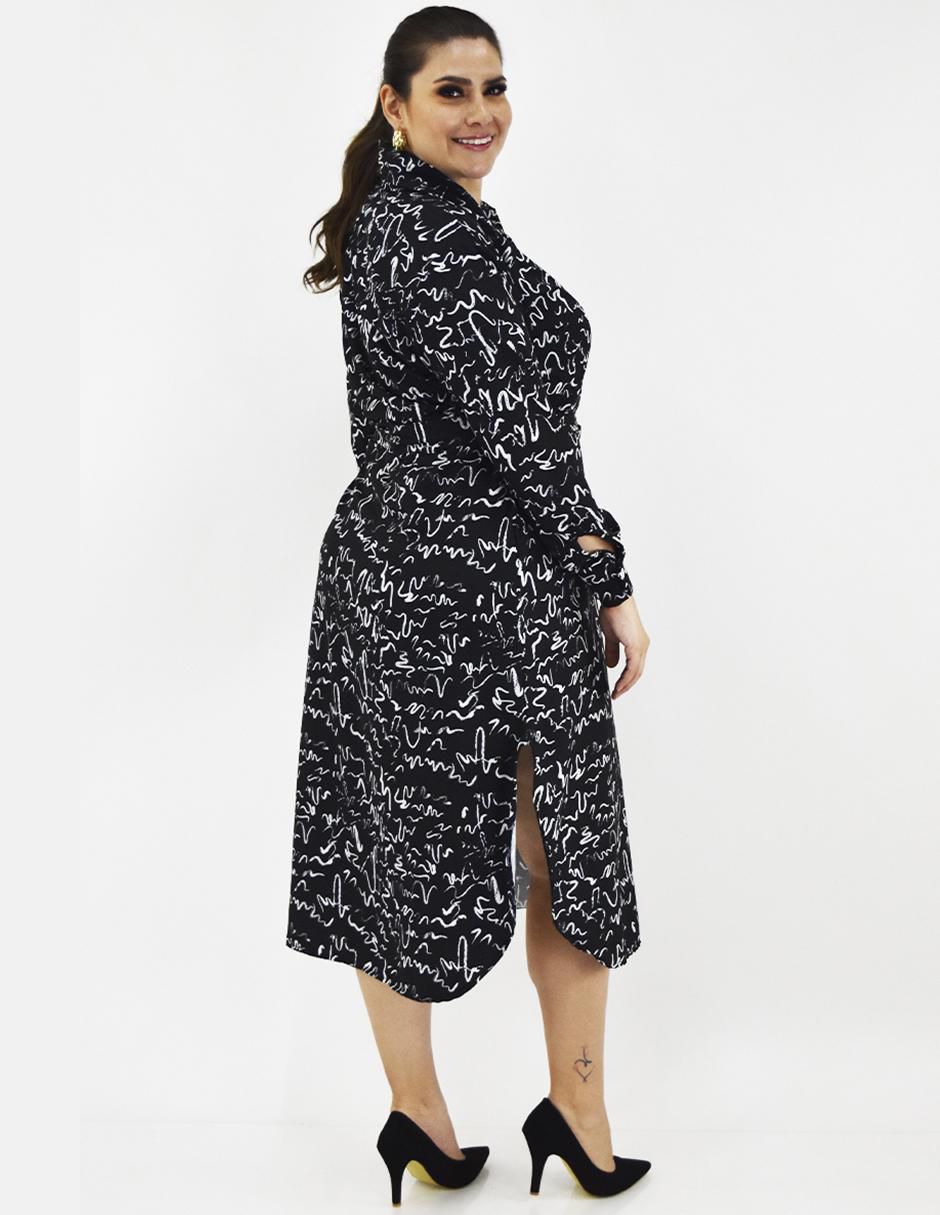 Vestido midi casual para mujer