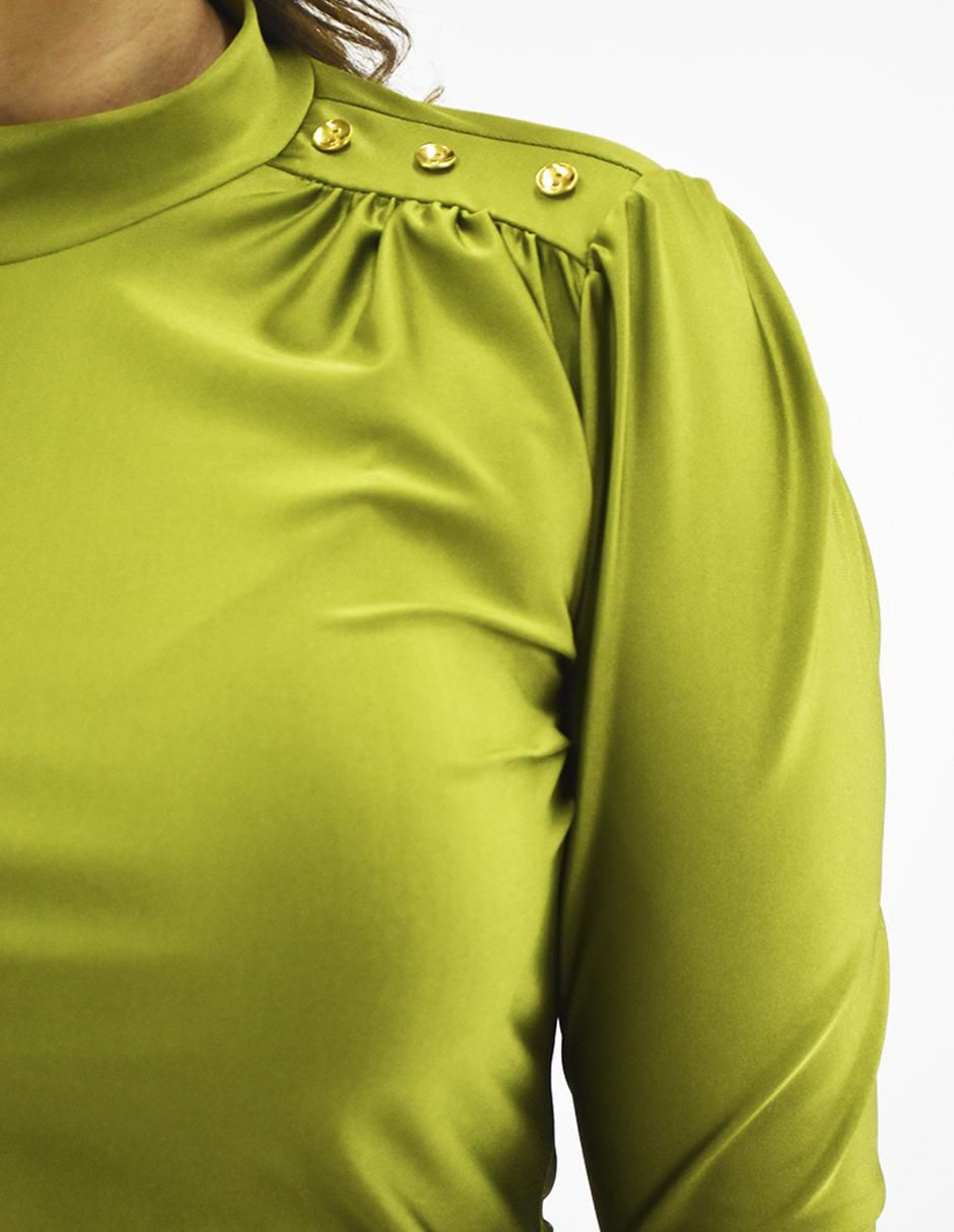 Blusa manga larga para mujer 7