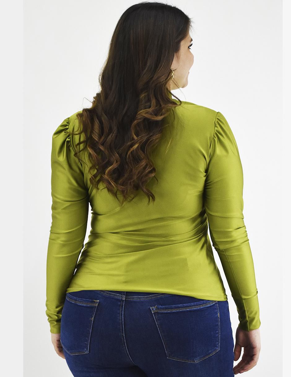 Blusa manga larga para mujer 9