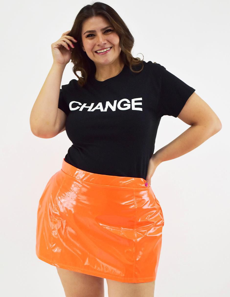 Falda mini a la cintura 7