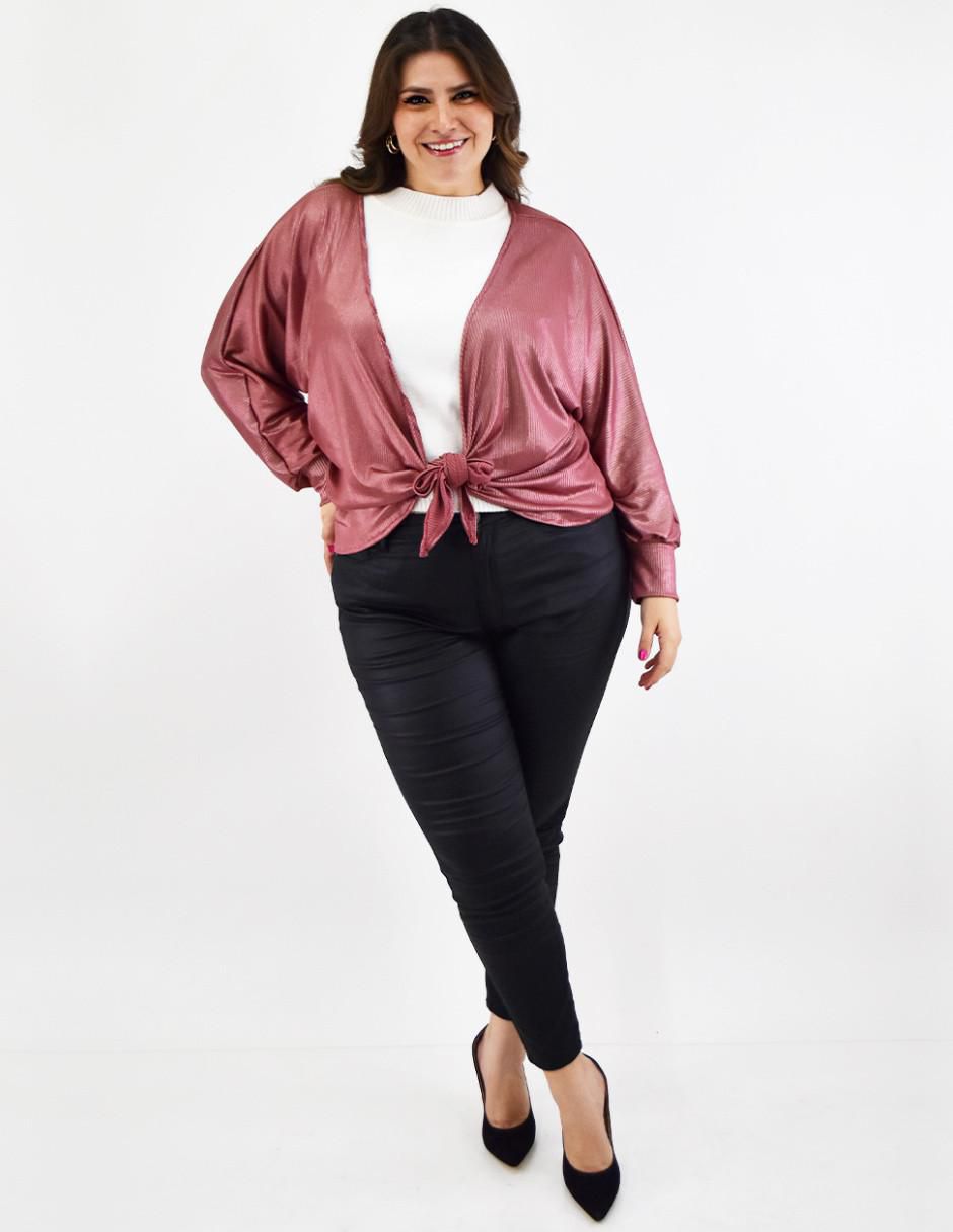 Suéter Roman Fashion cuello simulado para mujer