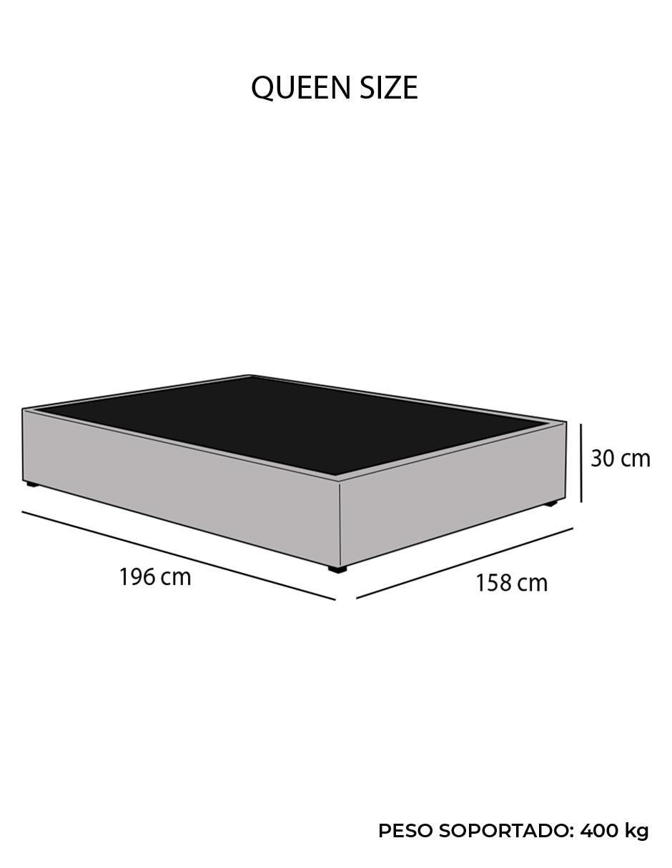 Base para cama Nomad de metal 5