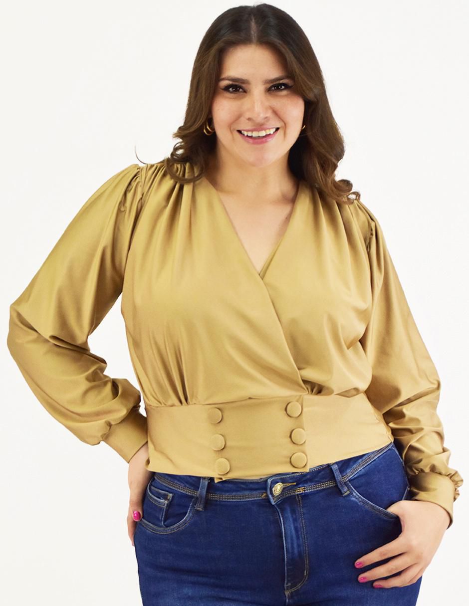 Blusa manga larga para mujer 1