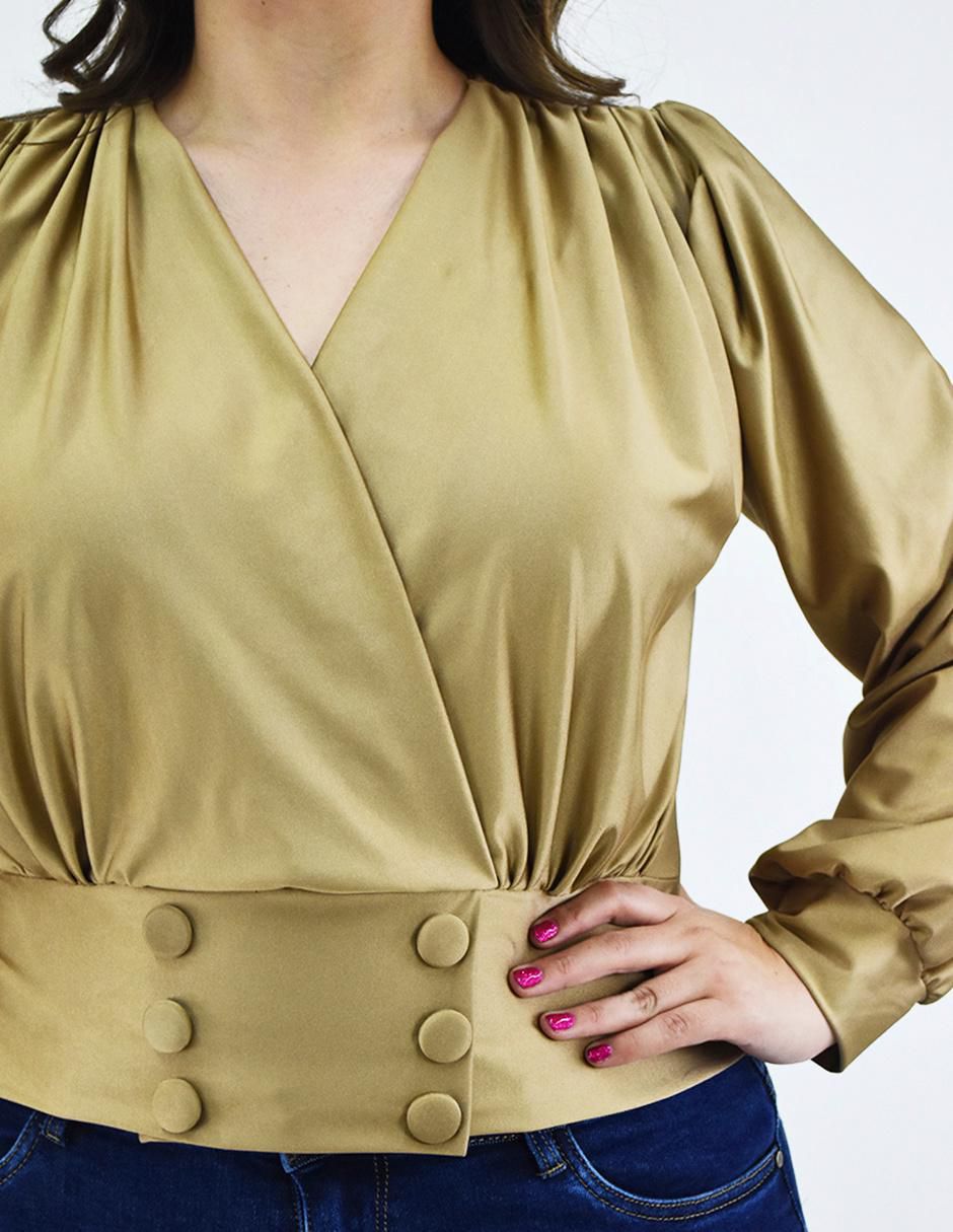 Blusa manga larga para mujer 10