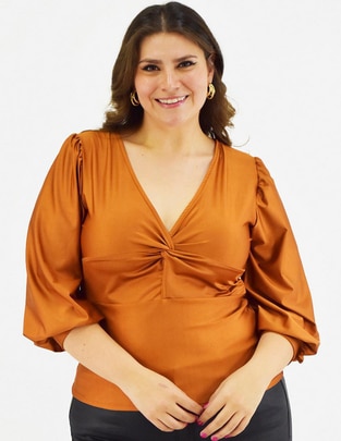 Blusa manga 3/4 para mujer 1