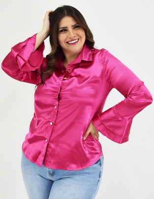 Blusa manga larga para mujer 1