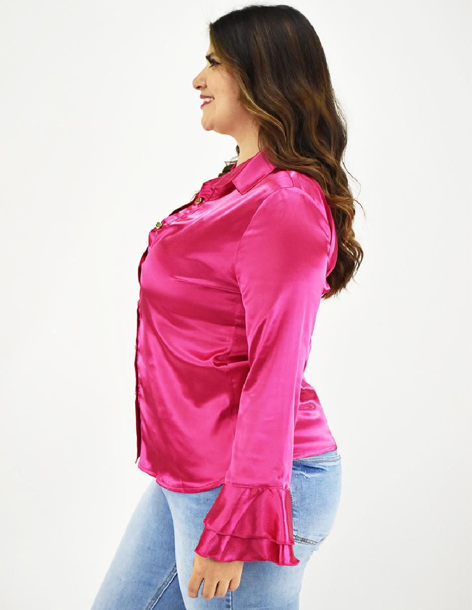 Blusa manga larga para mujer 8