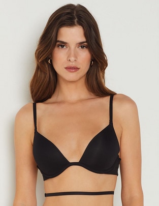 Brassiere demi con copa para mujer 1