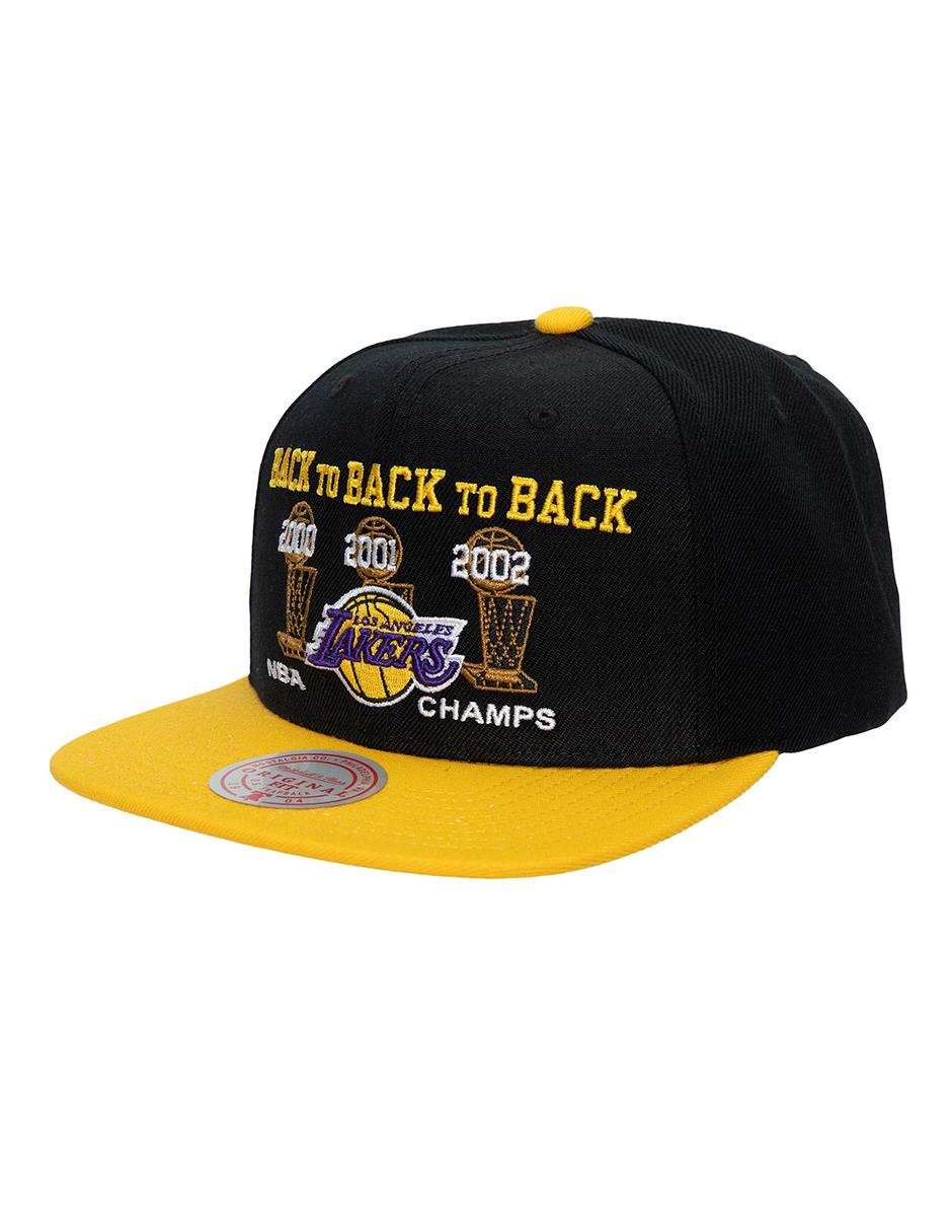 Gorra visera plana snapback casual NBA Los Angeles Lakers para adulto