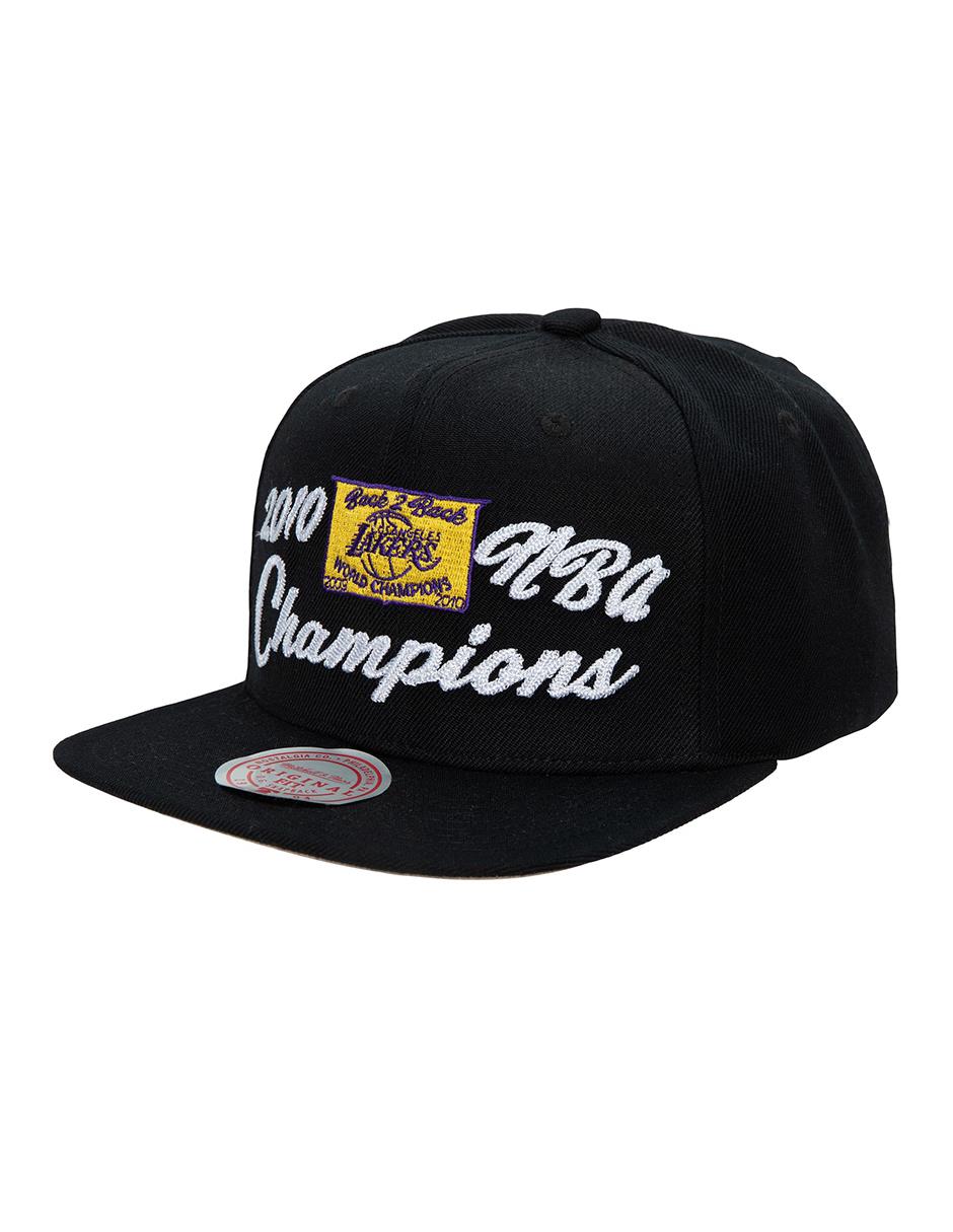 Gorra visera plana snapback casual NBA Los Angeles Lakers para adulto