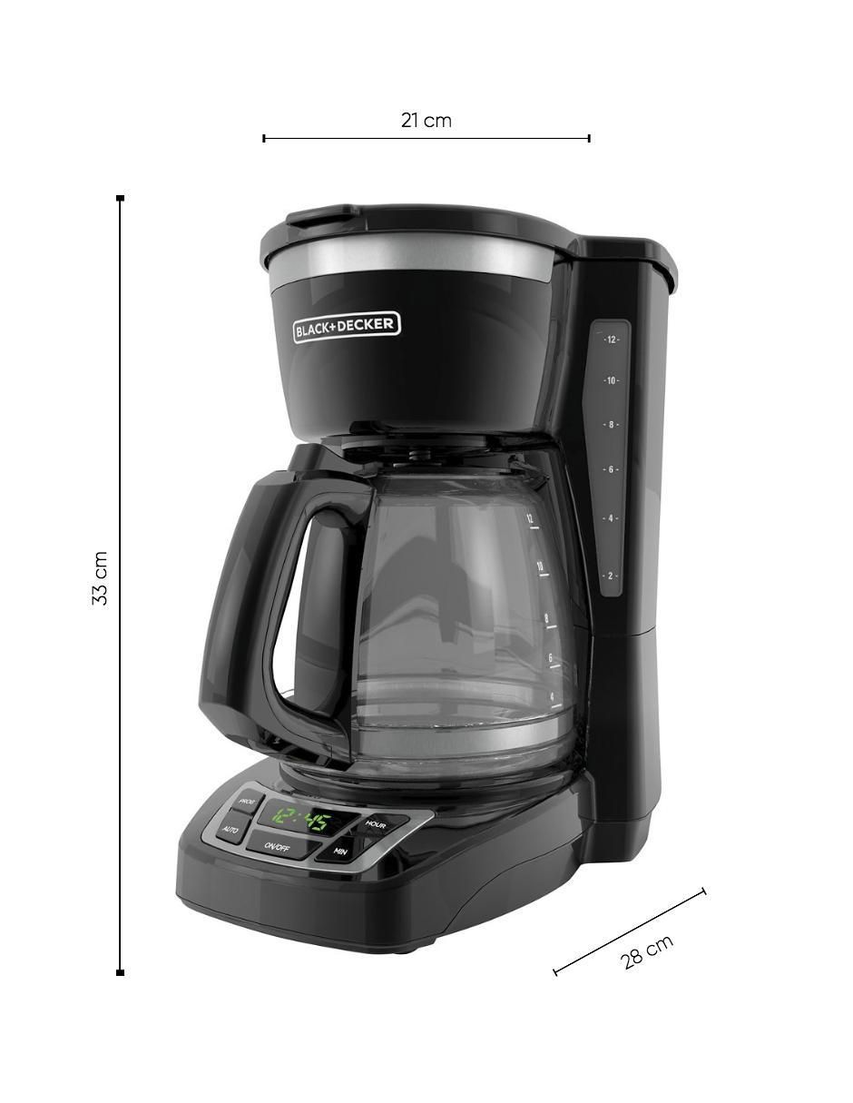 CAFETERA GOTEO ELÉCTRICA, 1.7 L, NEGRO
