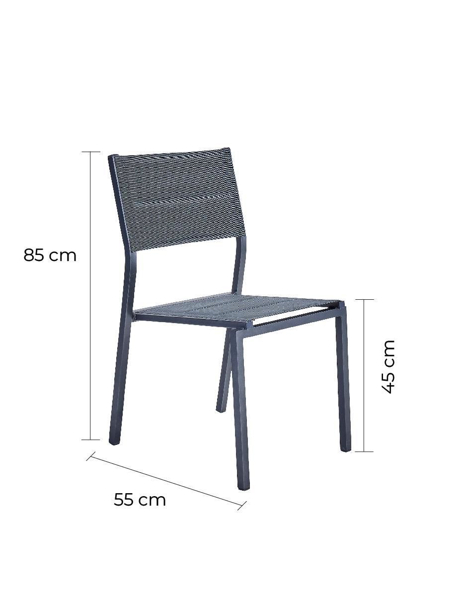 Silla de aluminio 8