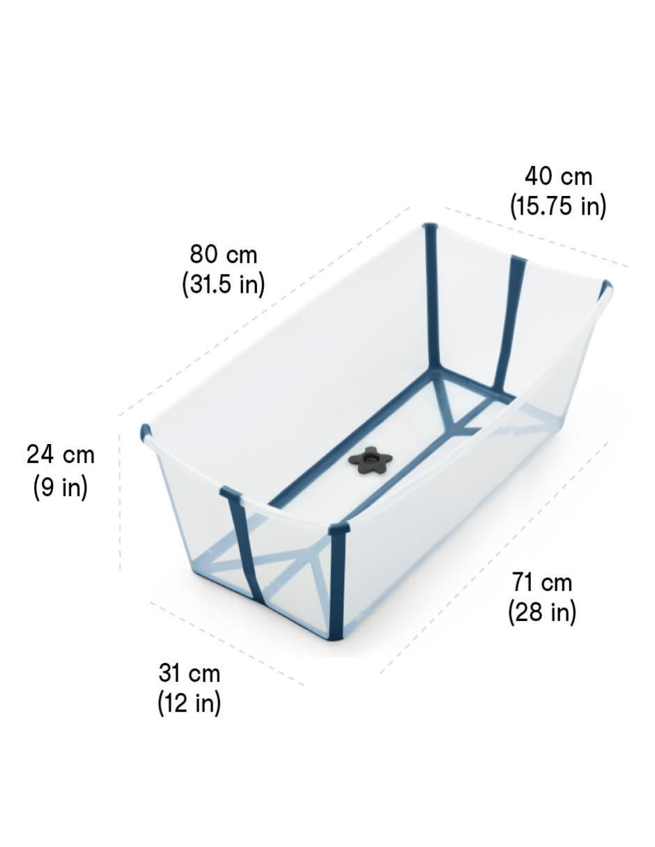 Bañera XL de plástico