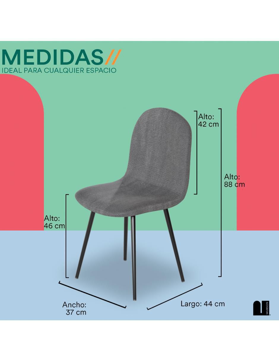 Juego de sillas 4 piezas 7