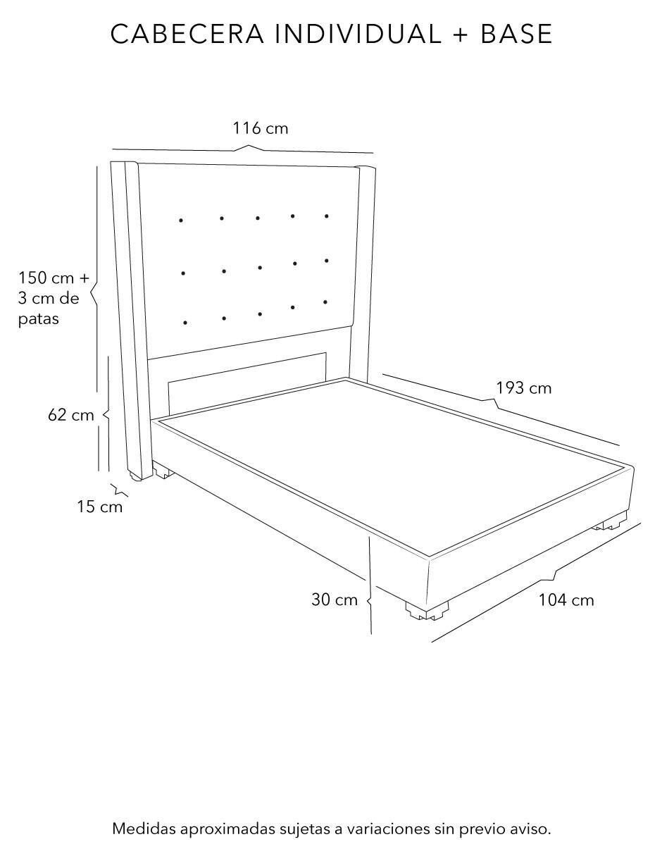 Cama titán con base cama de madera 4