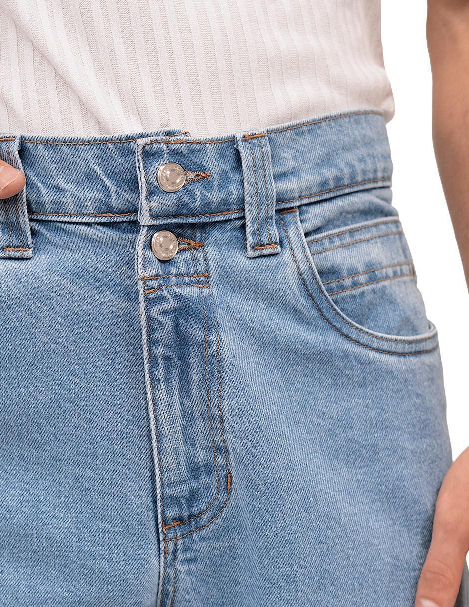 Jeans straight Mchk lavado claro para hombre