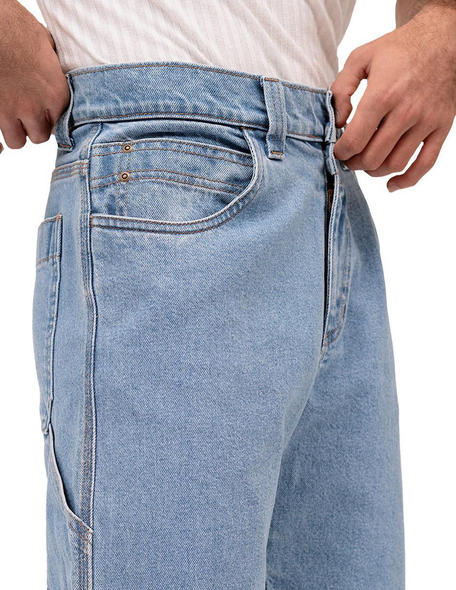 Jeans straight Mchk lavado claro para hombre