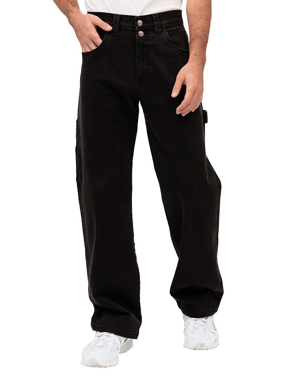 Jeans straight Mchk lavado obscuro para hombre