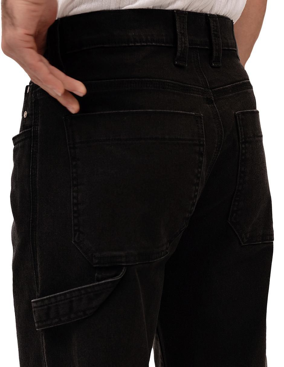 Jeans straight Mchk lavado obscuro para hombre