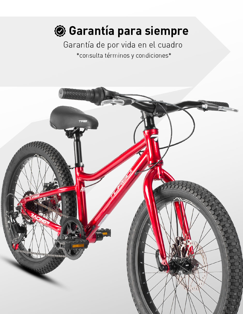 Bicicleta infantil Turbo rodada 20 unisex