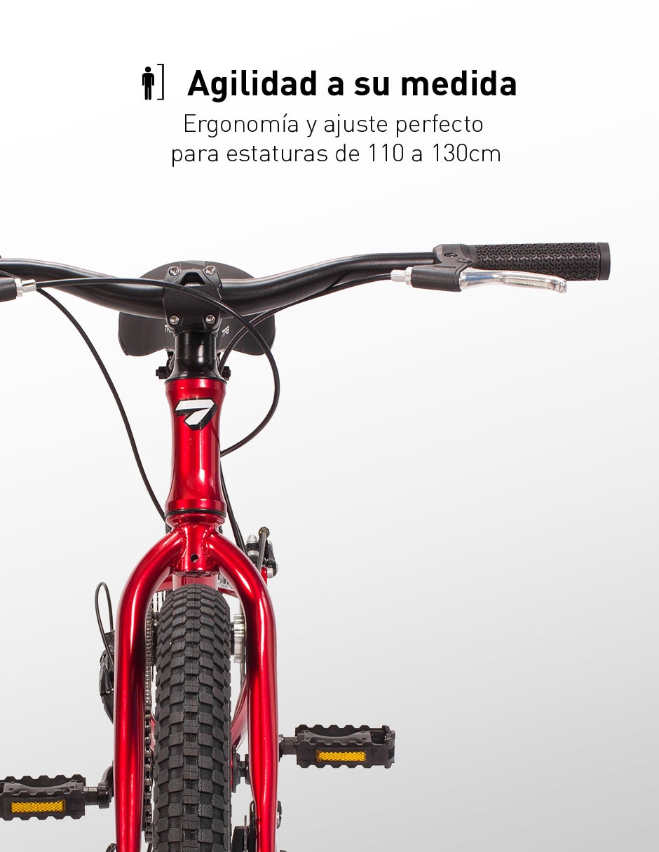 Bicicleta infantil Turbo rodada 20 unisex