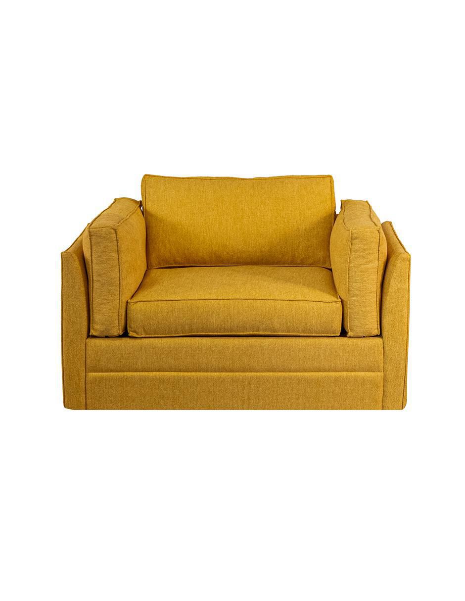 Sofá cama de chenille