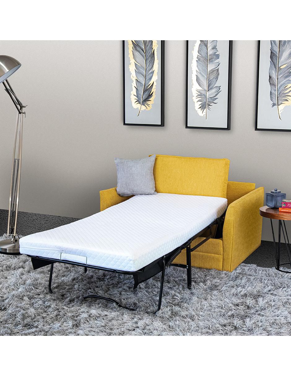 Sofá cama de chenille 8