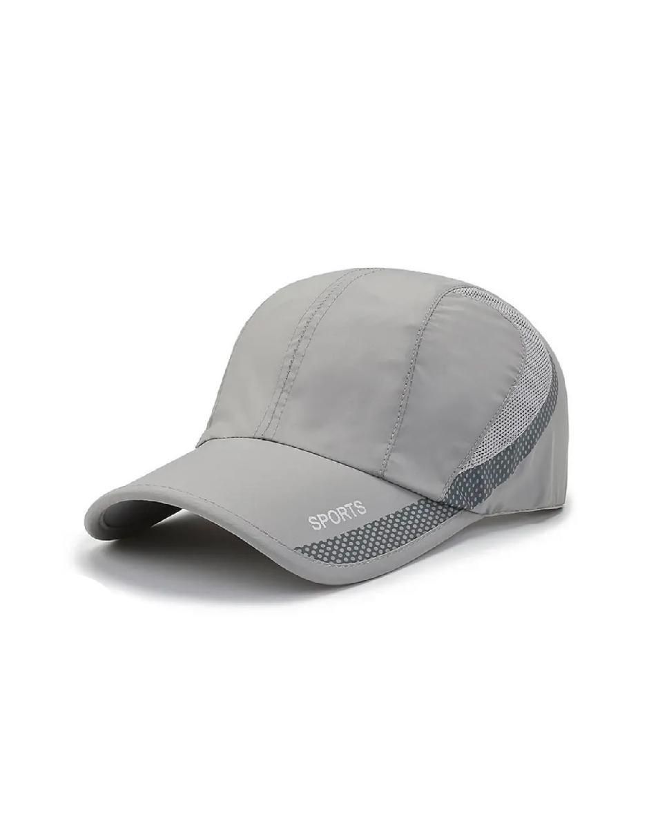 Gorra visera semicurva broche unisex