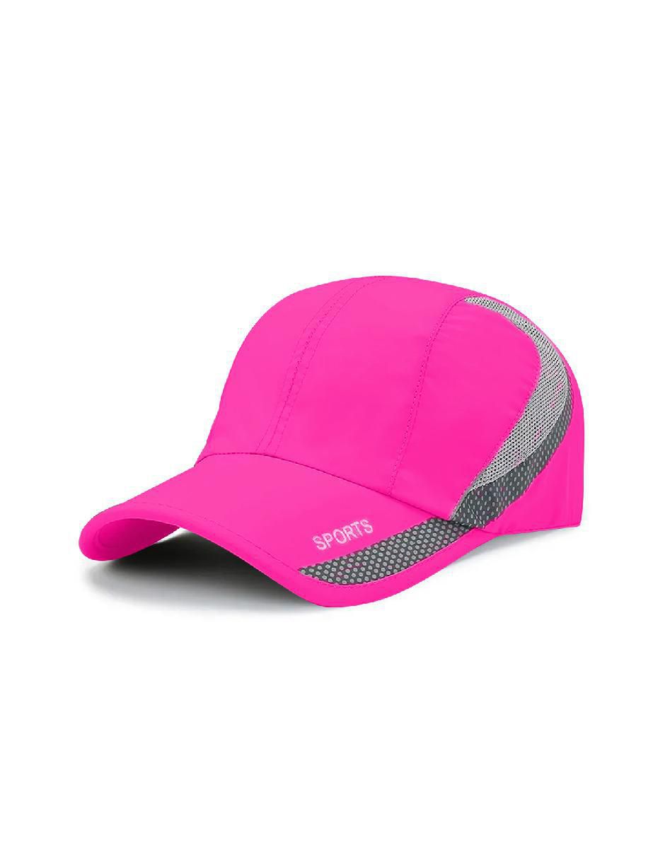 Gorra visera semicurva broche unisex